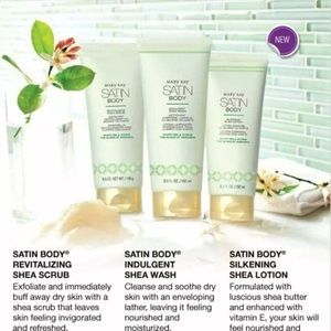 Mary Kay Satin Body Shea Set -
